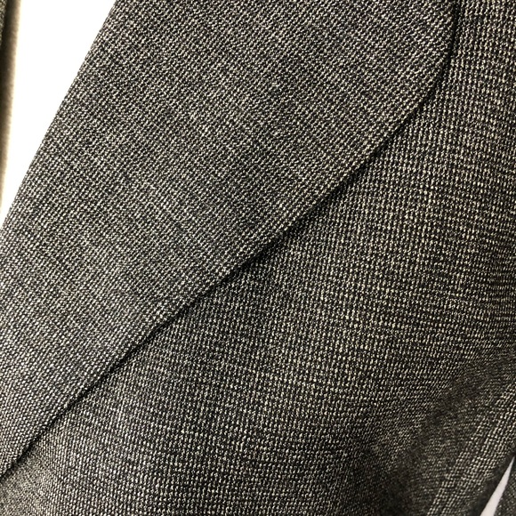 Ann Taylor Gray Wool Fitted Stretch Blazer - Picture 4 of 8